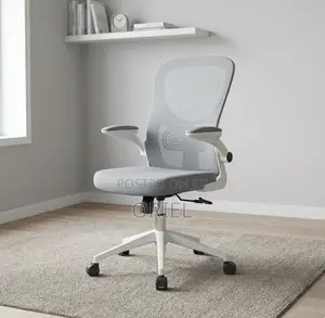 Office Chair : Gray Backrest Office Chair