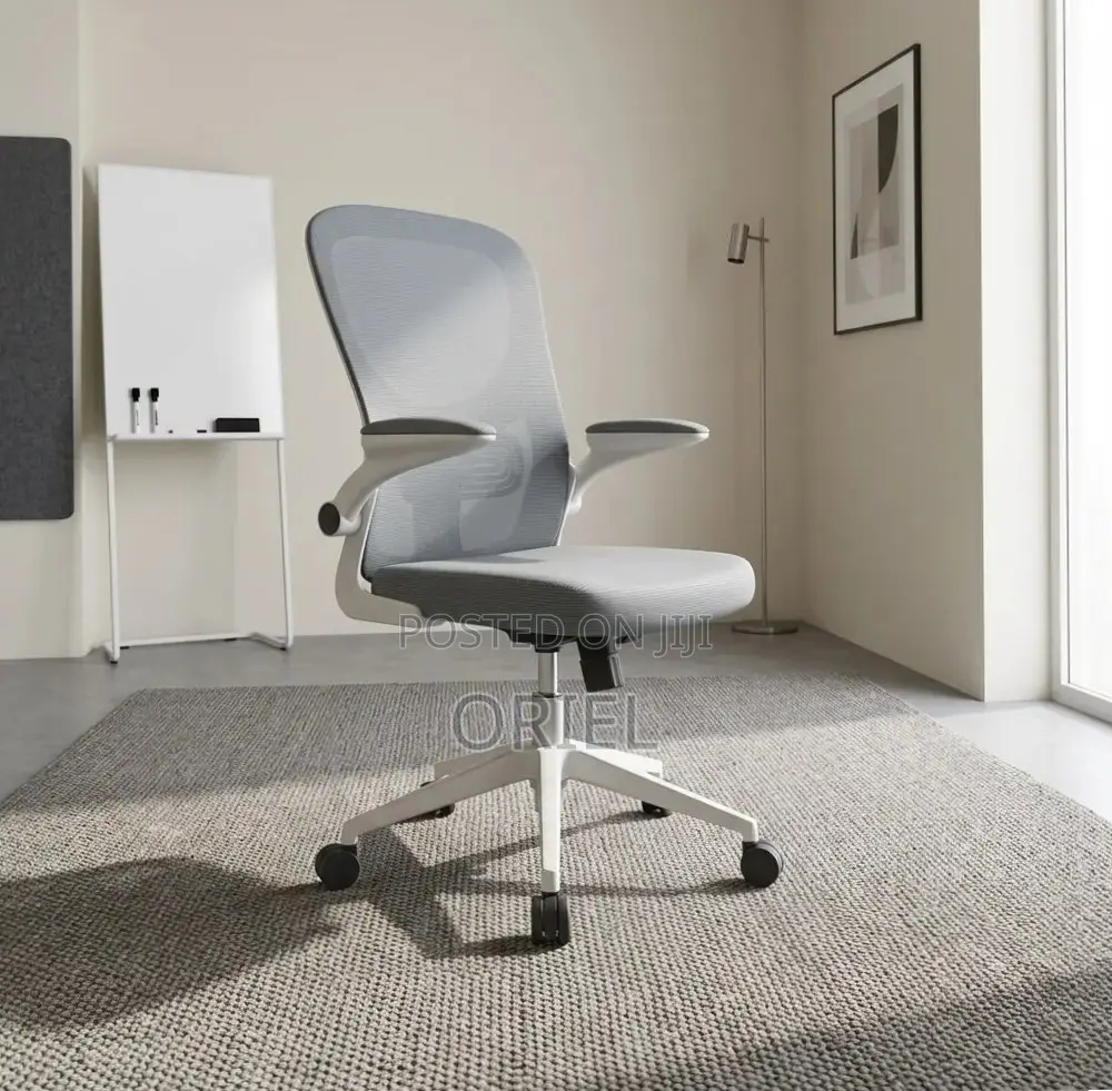 Office Chair : Gray Backrest Office Chair