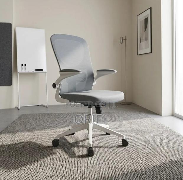 Office Chair : Gray Backrest Office Chair - thumbnail 5