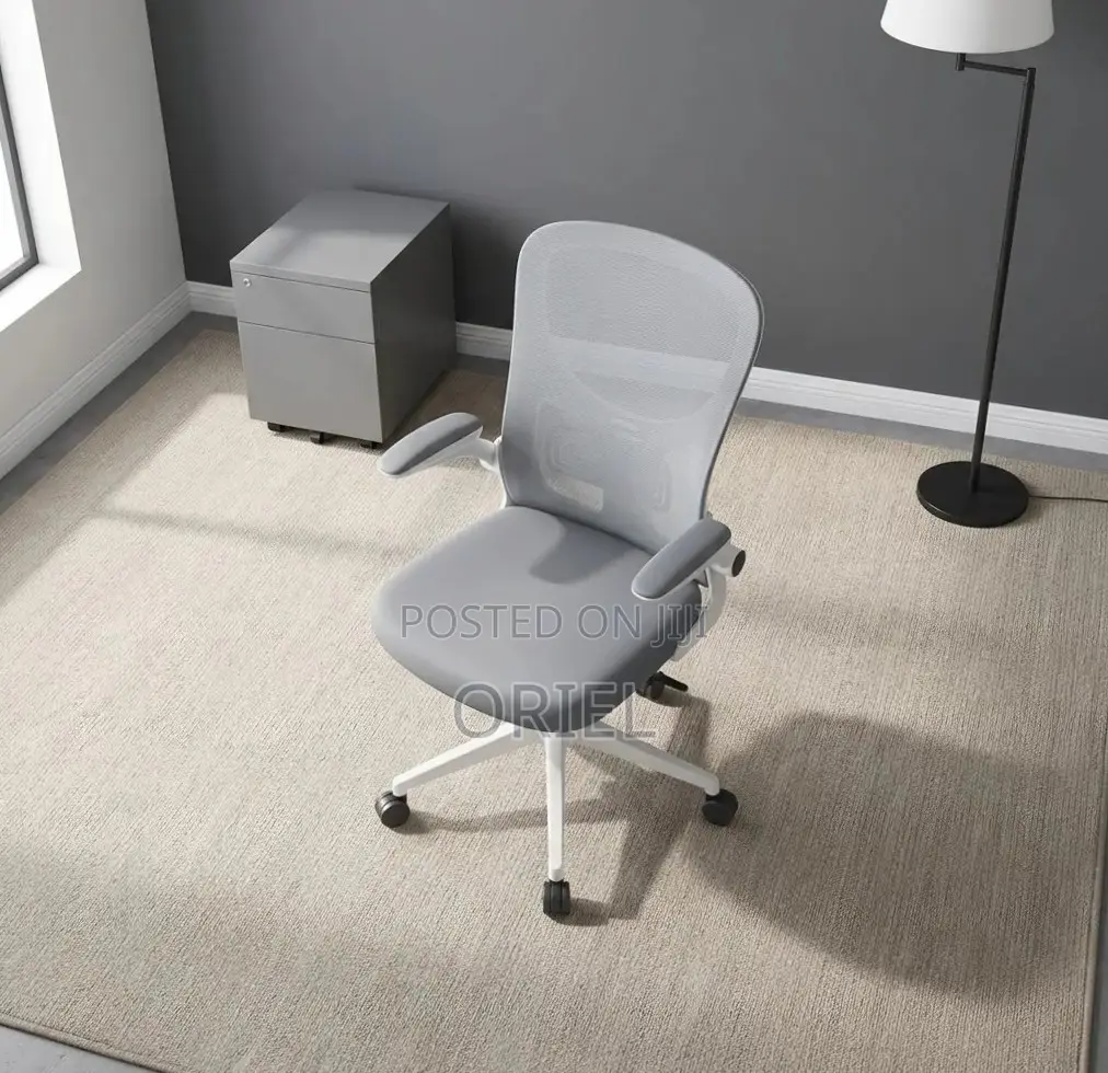 Office Chair : Gray Backrest Office Chair