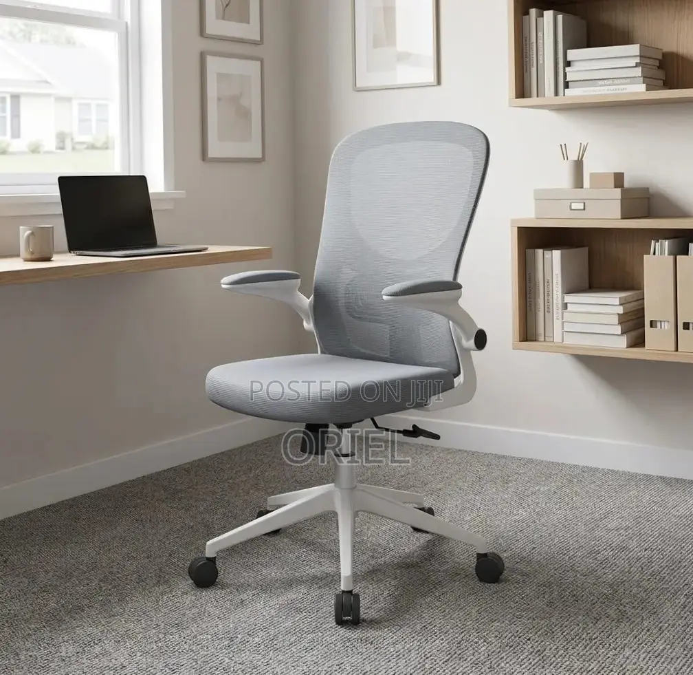 Office Chair : Gray Backrest Office Chair