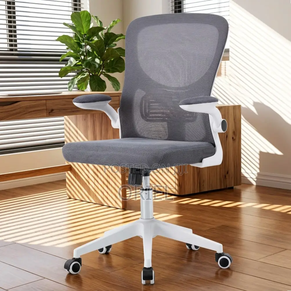 Office Chair : Gray Backrest Office Chair