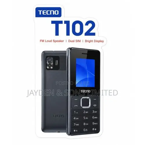 New Tecno T201 Black