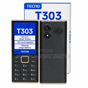 New Tecno T303 Black