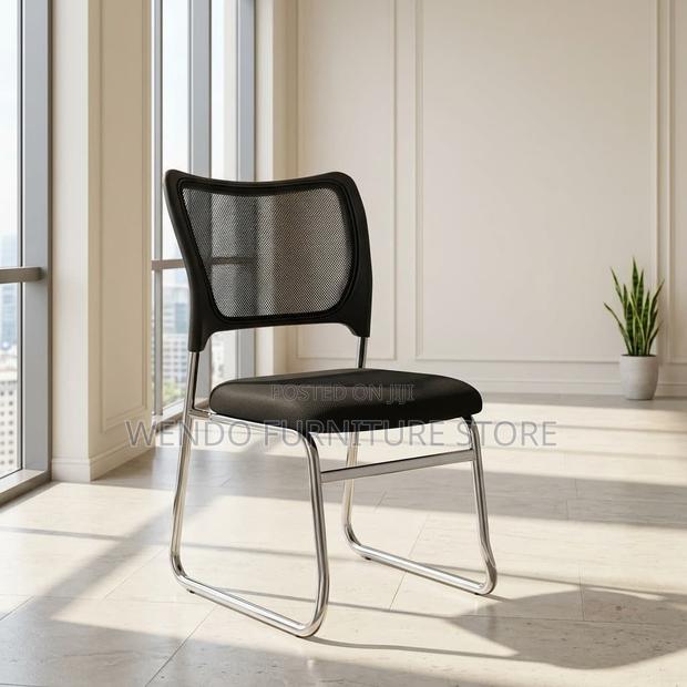 Office Chairs; Armless Mid Catalina Visitor Chair