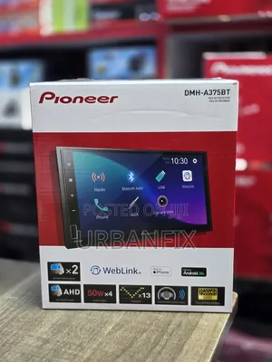 Pioneer DMH-A375BT Car Radio With Bluetooth, Fm, Weblink, 13 Band EQ