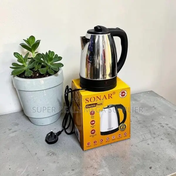 Factory Prices Quick Heating 2 Litres Stainless Steel Electric Kettle