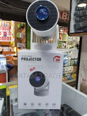 Portable Rechargeable/ Battery Powered Android Projector