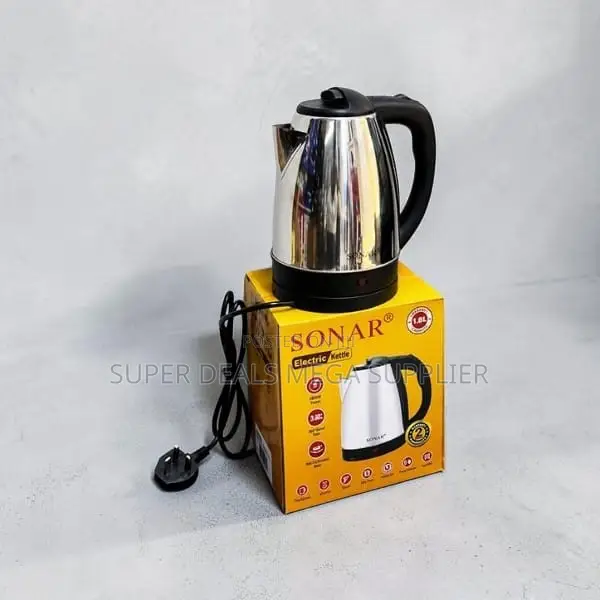 Factory Direct Easy Grip 2 Litres Stainless Steel Electric Kettle