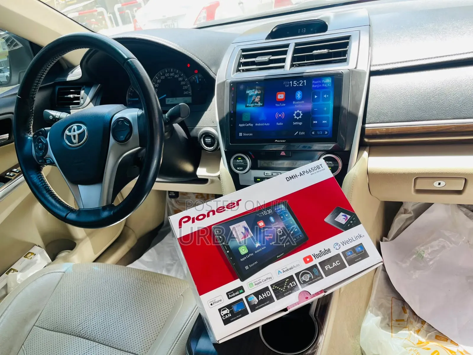 Pioneer DMH-AP6650BT 9" Car Android With Apple Carplay/Android Auto