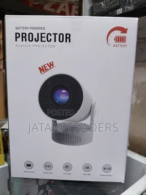 Portable Rechargeable/ Battery Powered Android Projector
