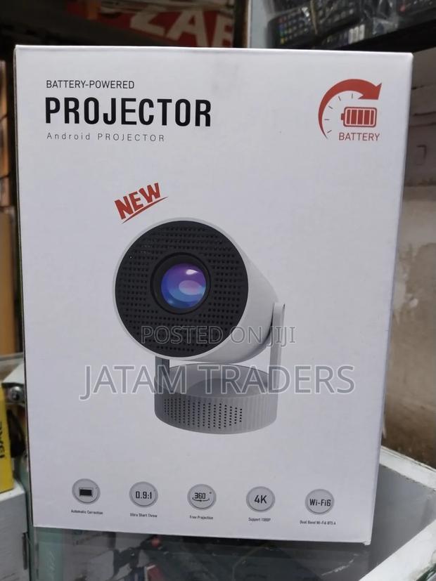 Portable Rechargeable/ Battery Powered Android Projector - thumbnail 2