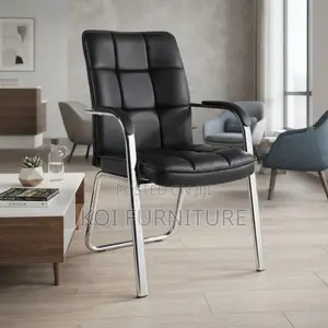 Office Chairs; Mid Back Leather Home Office Visitor Chair