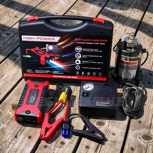 Manufacturer Prices 12V 99800mAh Car Jump Starter With Air Compressor