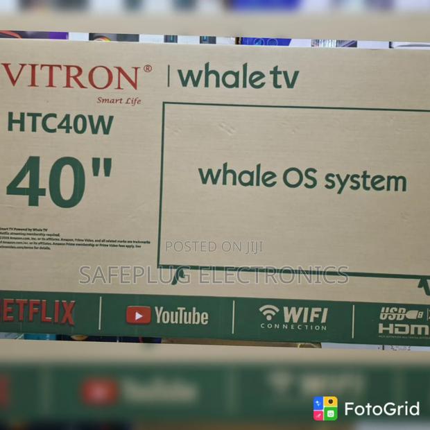 Vitron 40′′ Whale Series TV – Sleek Smart Television for Home
