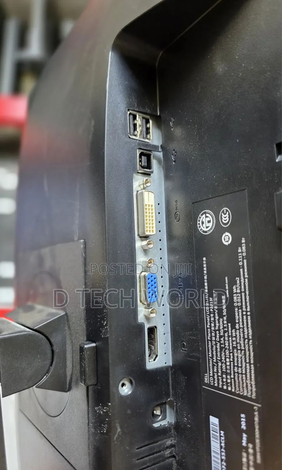 Dell 22 Inch Framed Monitor 
Vga/Display/Dvi