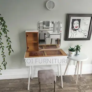 Dressers; Golden Dressing Vanity Table