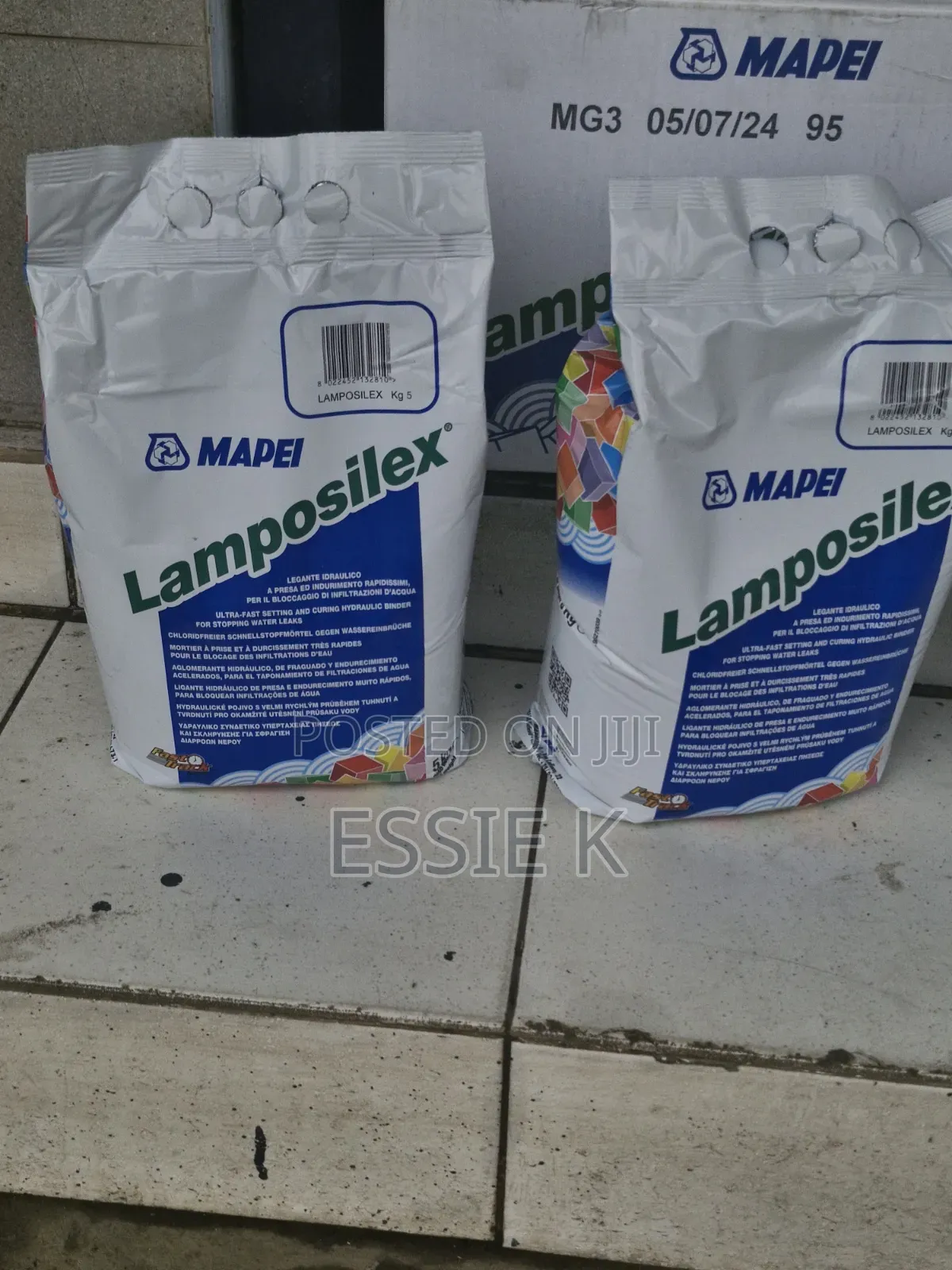Mapei -Mapei Lamposilex Waterplug 5kgs Lamposilex