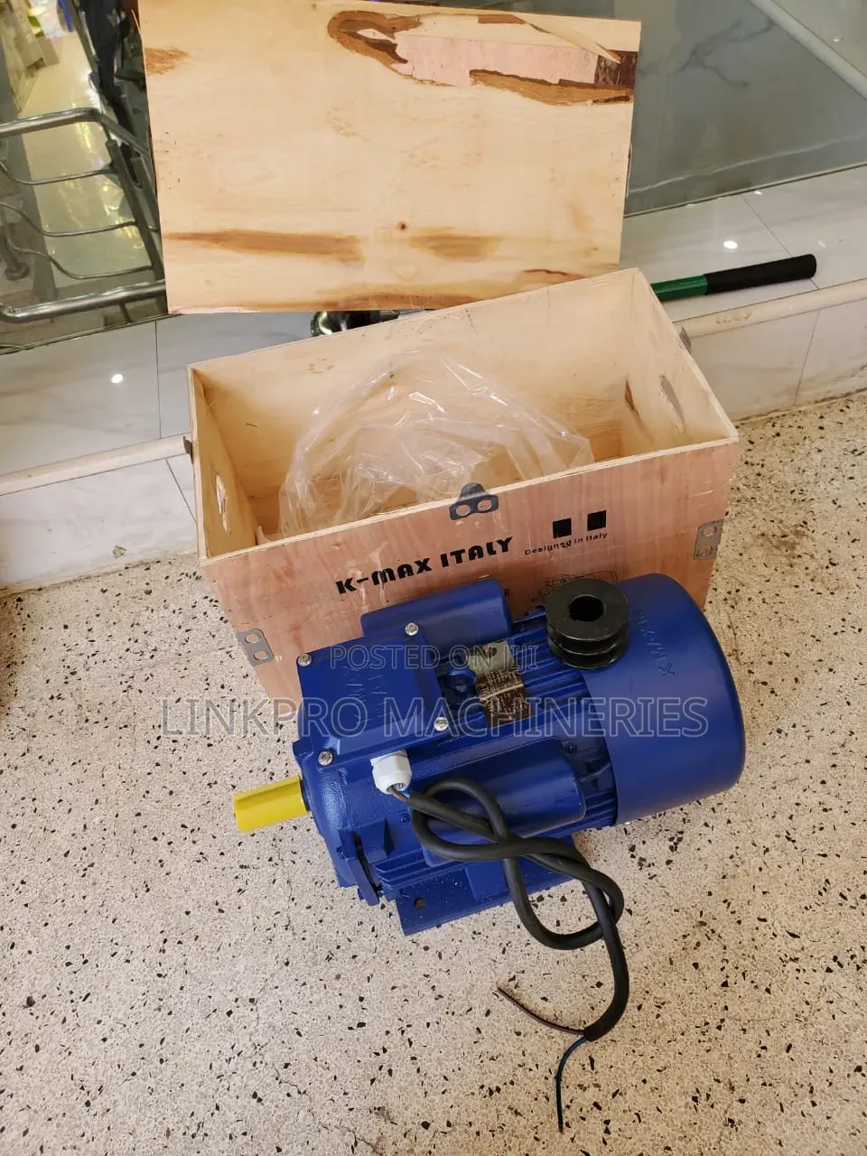 Kmax Italy 5hp Low Speed Motor