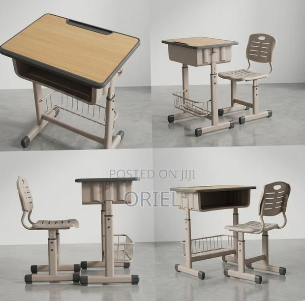 Office Desk : Ergonomic Kids Study Adjustable Desk Chair - thumbnail 2