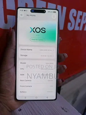 Infinix Note 50 Pro 256 GB Gray