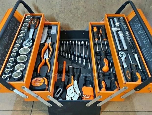 85pcs Complete Mechanical and Electrical Toolbox - main view