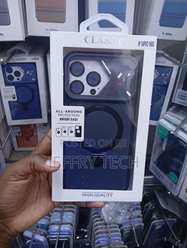 MagSafe Phone Case With a Shield Ring for the iPhone 14 Pro Max