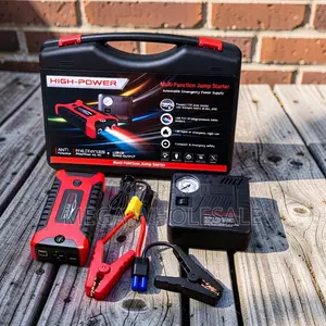 Prices 12V 99800mAh Car Jump Starter With Air Compressor
