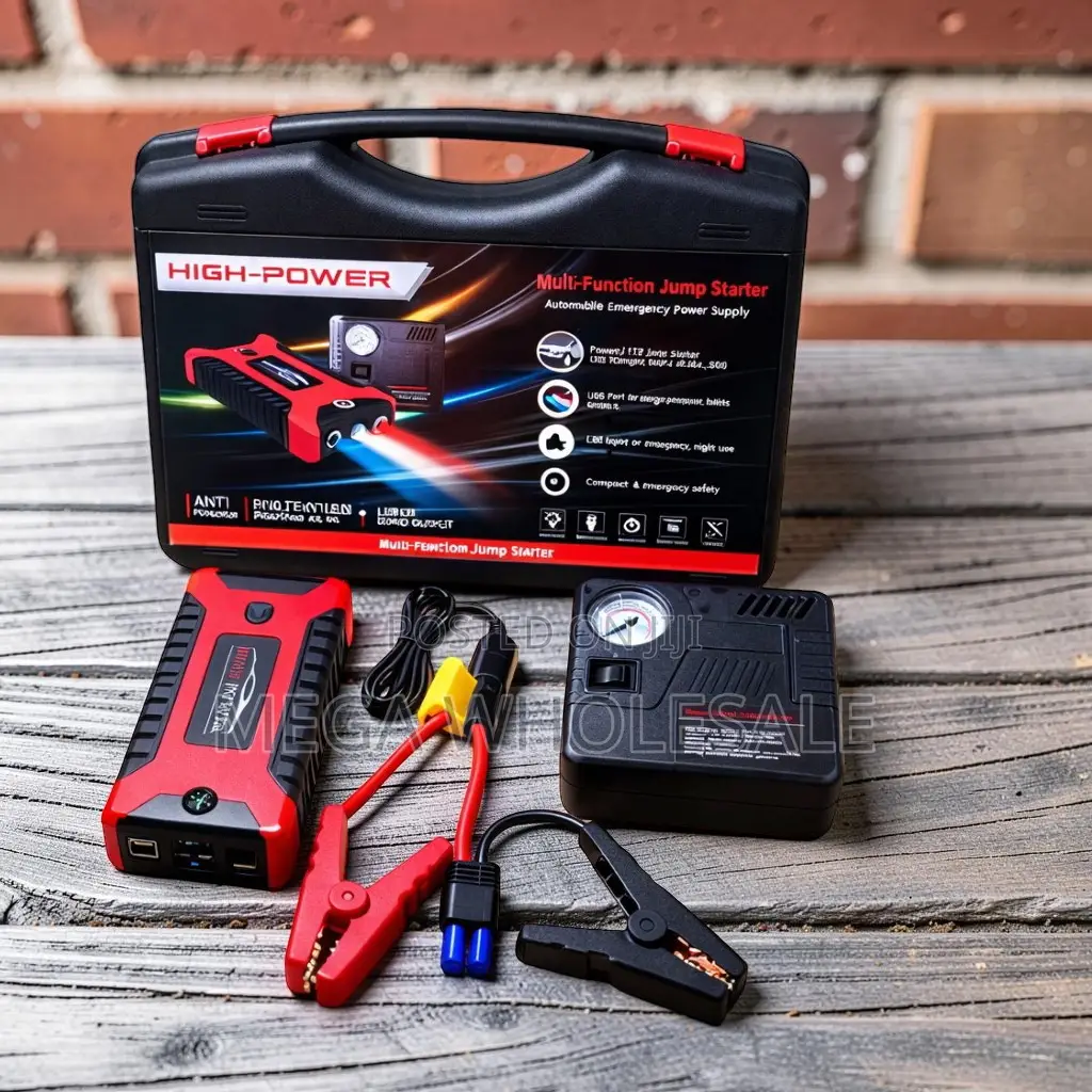 Bulk Prices 12V 99800mAh Car Jump Starter With Air Compressor