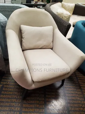Accent Armchair With Lumbar Pillow