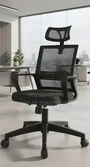 Office Chairs; Reclining Fabric Headrest Office Workstation Seat