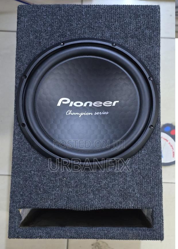 Pioneer TS-W32S4 1500watts Bass Subwoofer With Slot Cabinet