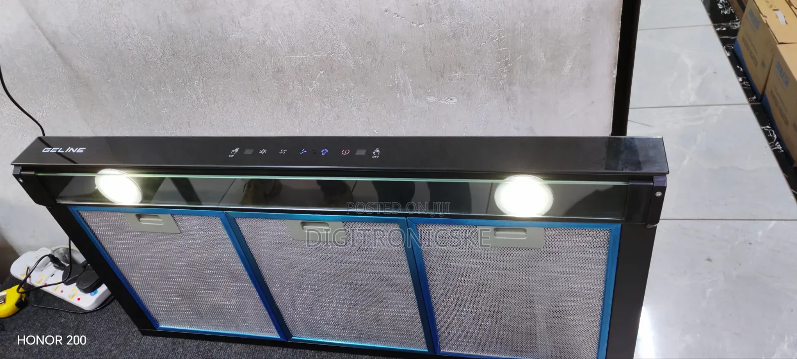 Geline 90cm Digital Kitchen Hood