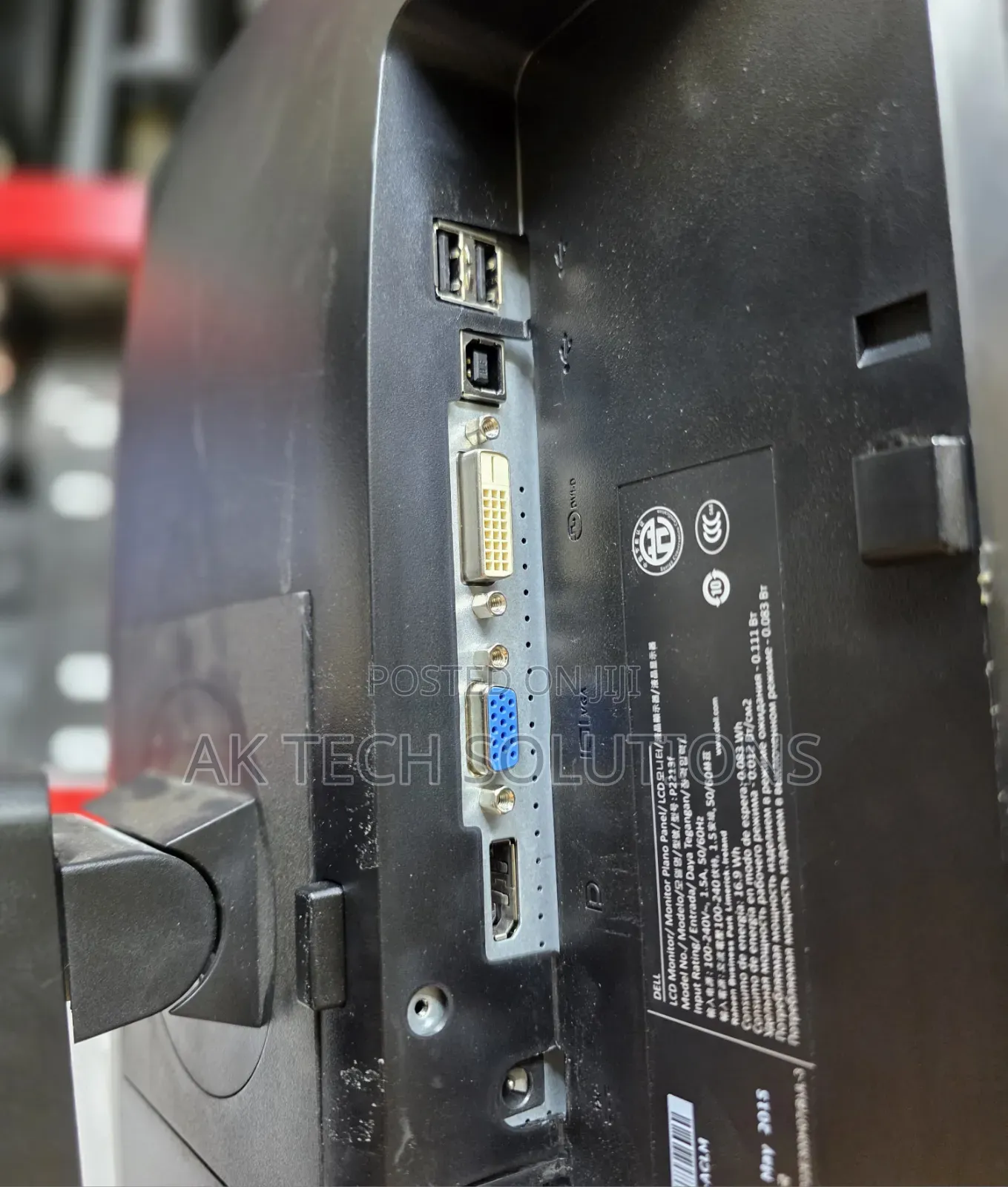 Dell 22 Inch Framed Monitor 
Vga/Display/Dvi 
 at 6000