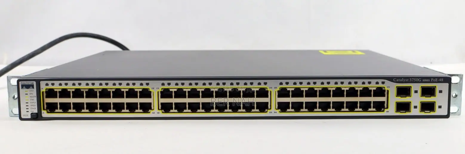 Cisco p.o.e Switch Ws-C3750-48ps-S
