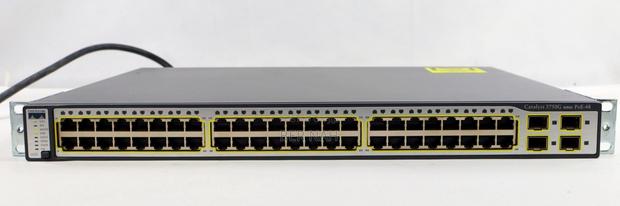 Cisco p.o.e Switch Ws-C3750-48ps-S - thumbnail 2