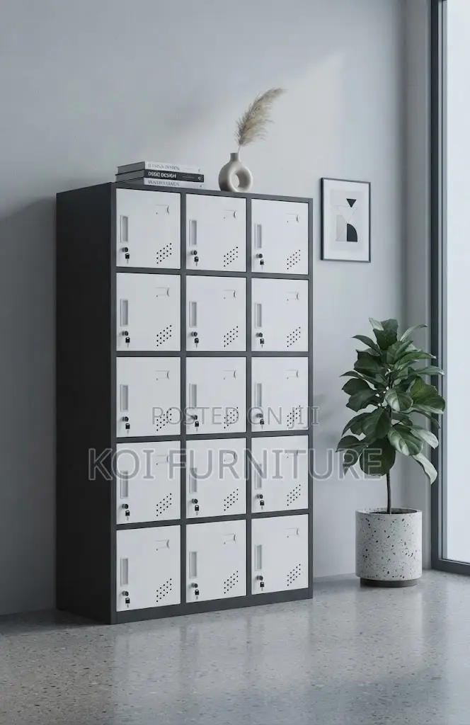 Office Cabinet; 15 Drawers Keep Lockable Cabinet