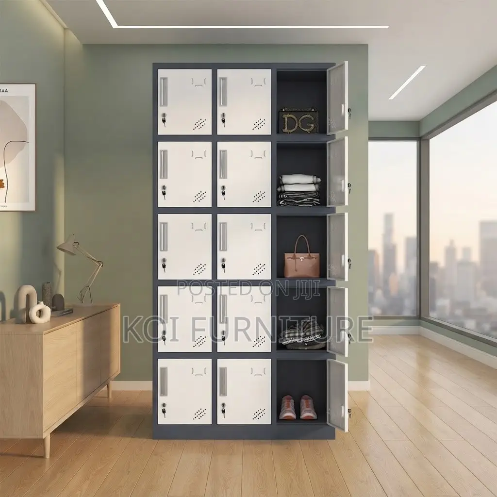 Office Cabinet; 15 Drawers Keep Lockable Cabinet