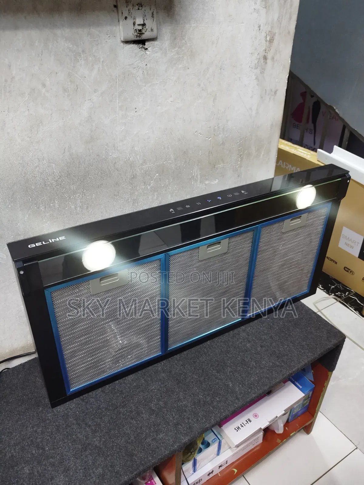 Geline Range Hood 90cm Under Cabinet With Wave Sensor