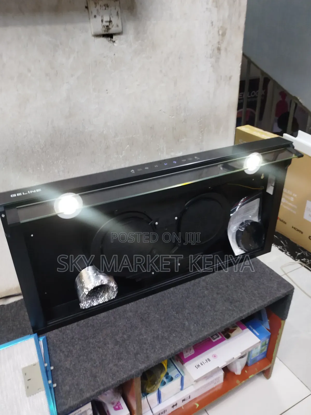 Geline Range Hood 90cm Under Cabinet With Wave Sensor