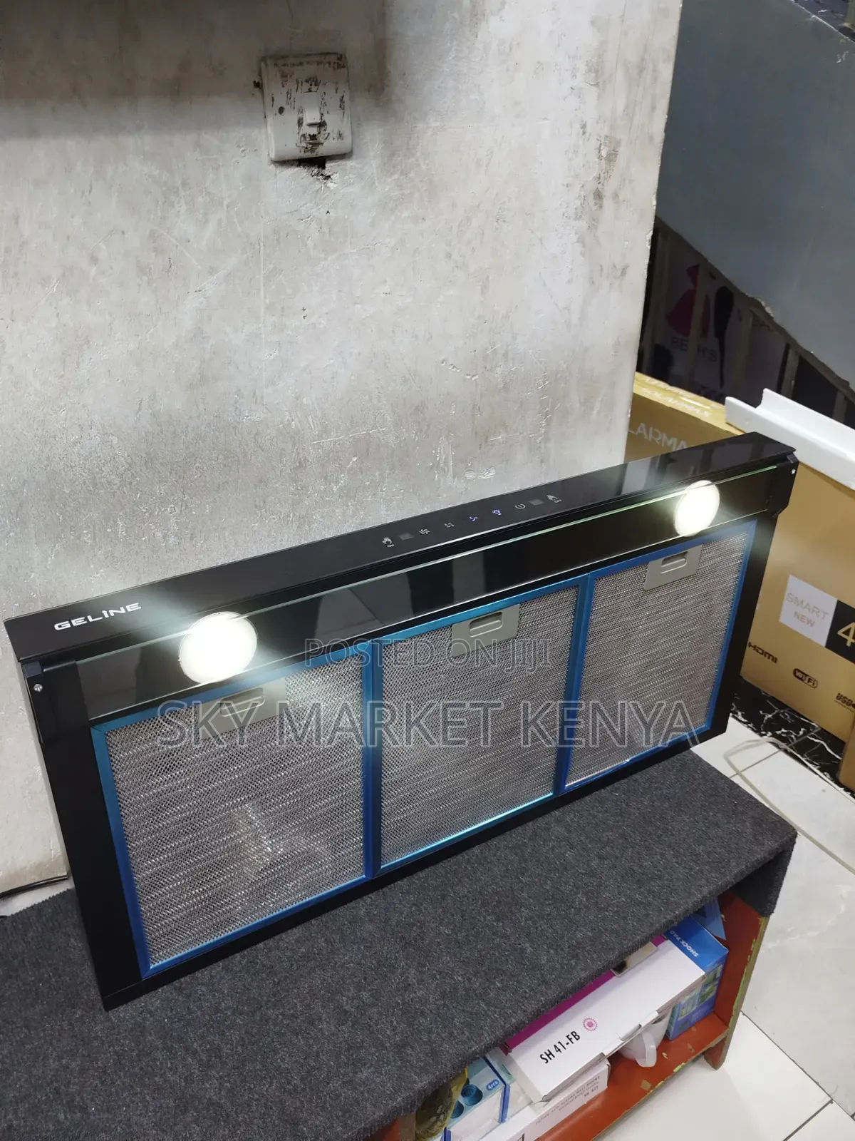 Geline Range Hood 90cm Under Cabinet With Wave Sensor