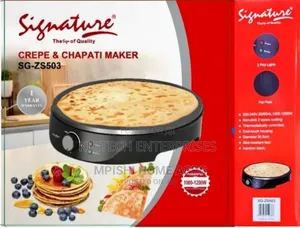 Electric Crepe, Chapati Maker/ Non Stick 2layer Coating
