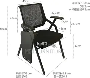 Office Chairs; Foldable Meeting School Office Chairs