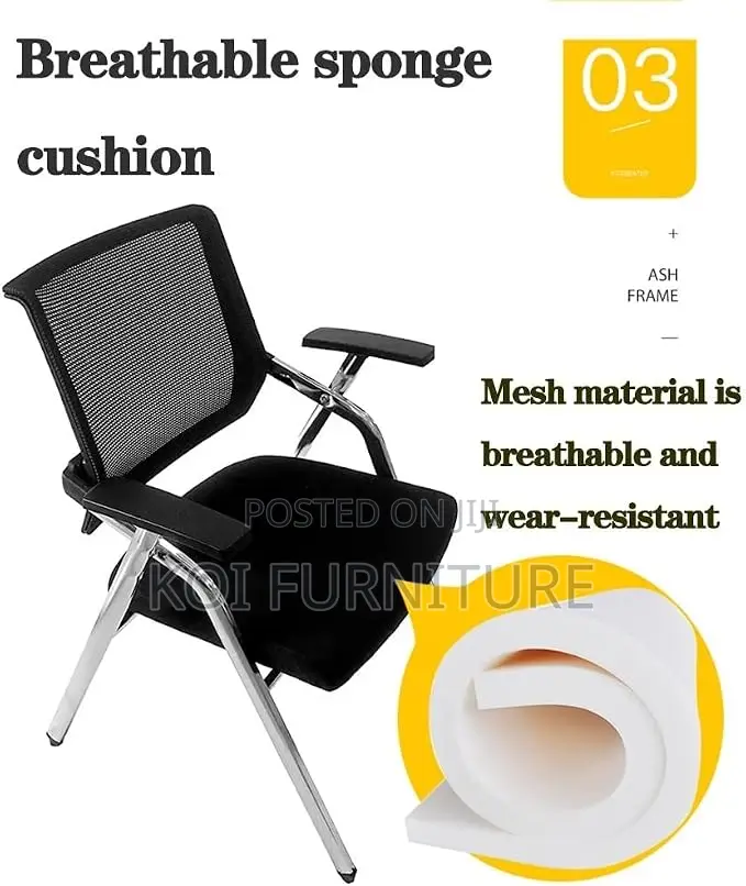 Office Chairs; Foldable Meeting School Office Chairs