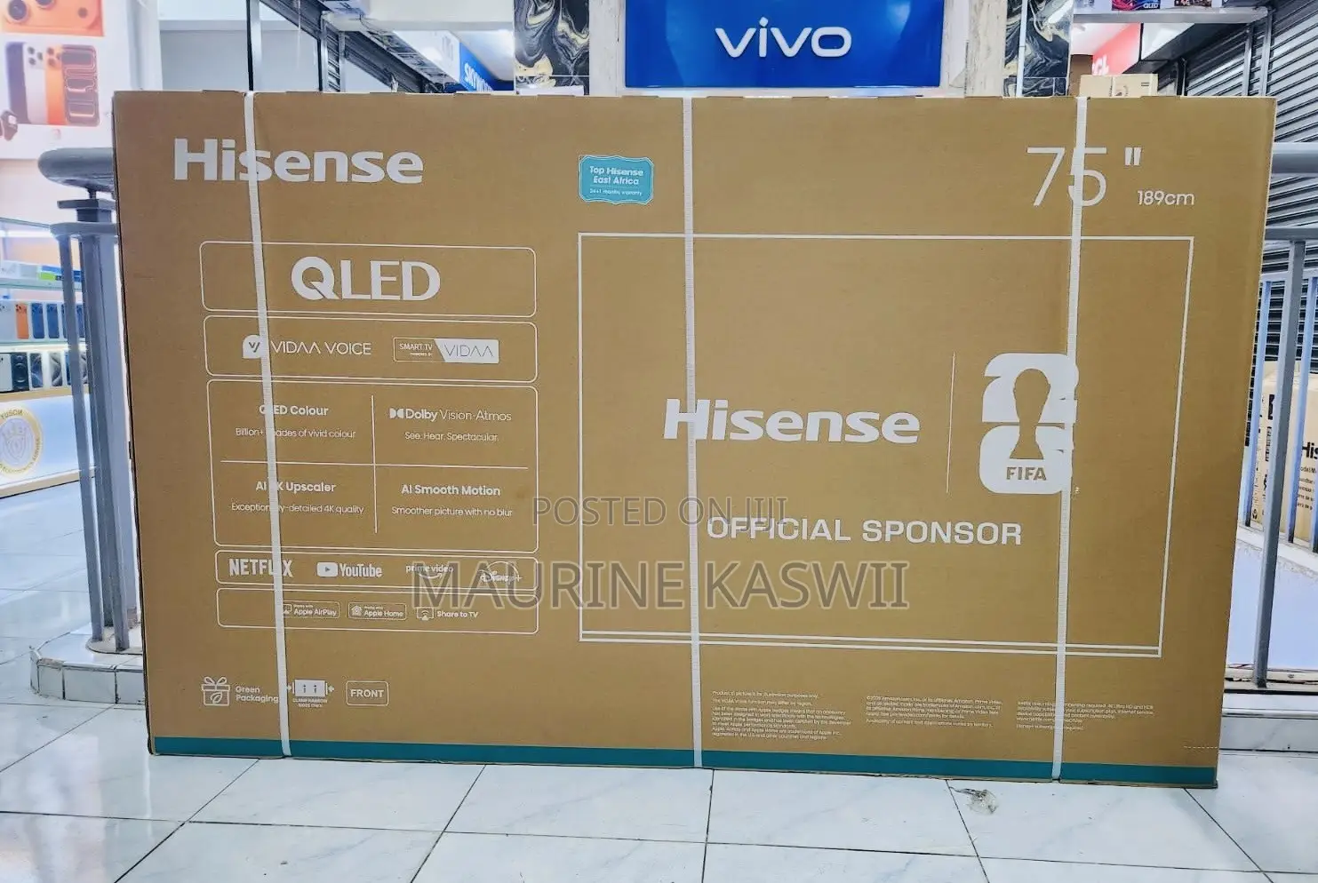 Hisense 75”q6qken (2026)qled 4 K