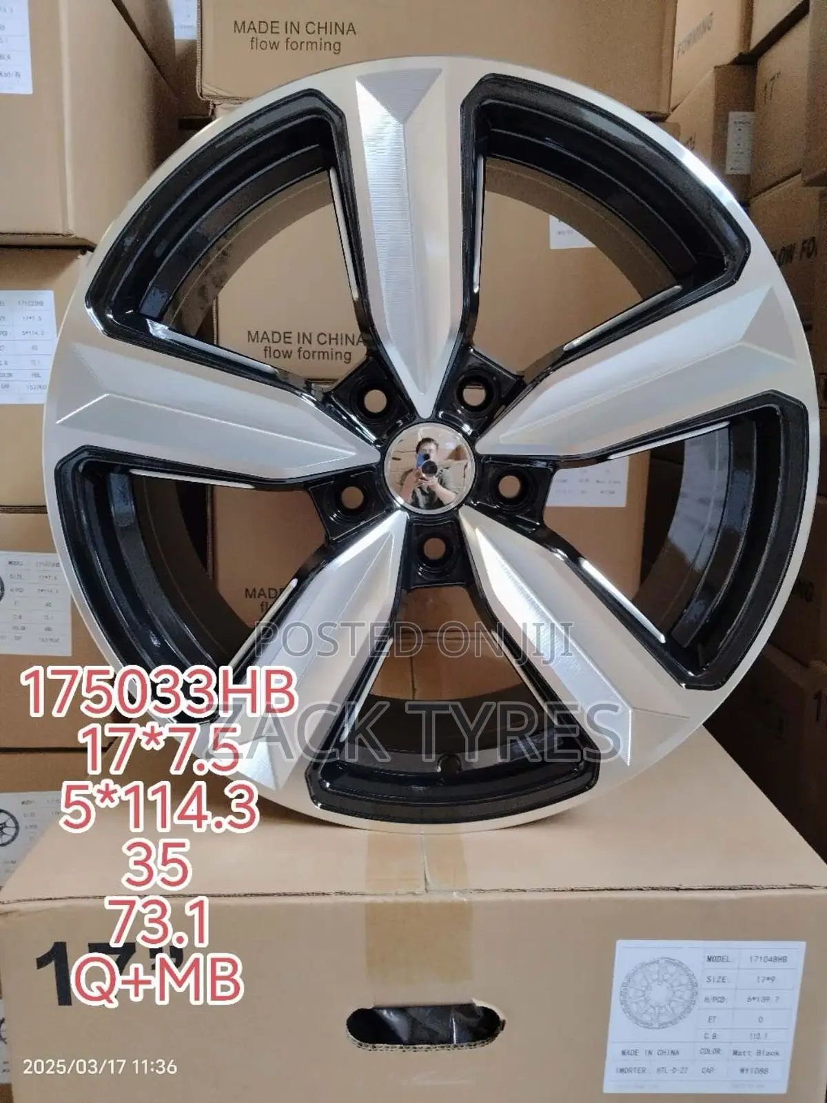 Rim Size 17 – 5-Hole Alloy Wheel