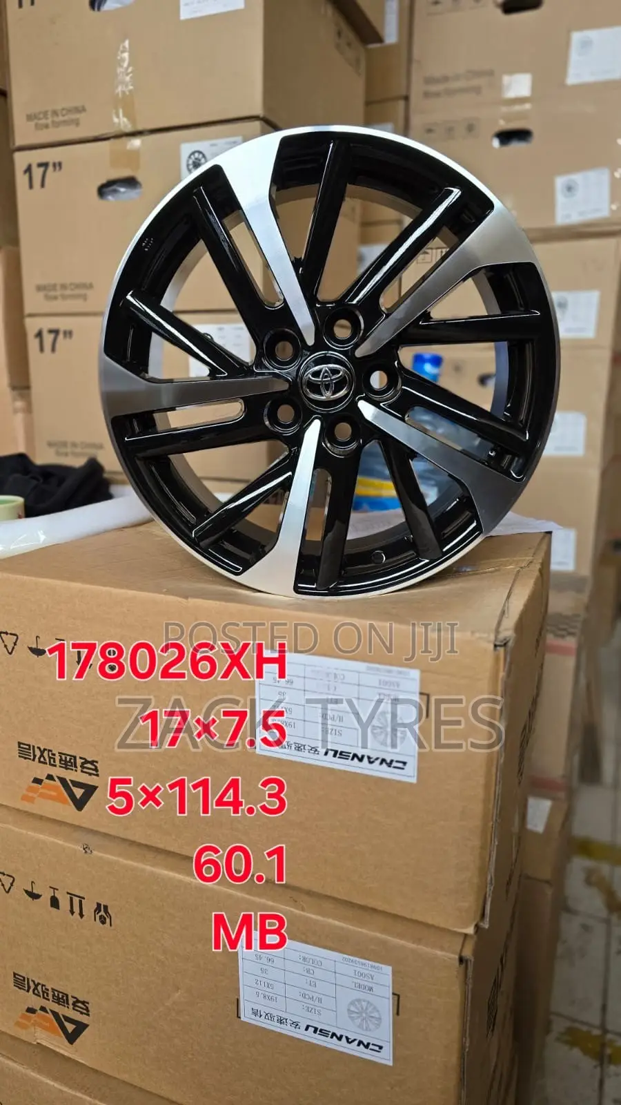Rim Size 17 – 5-Hole Alloy Wheel