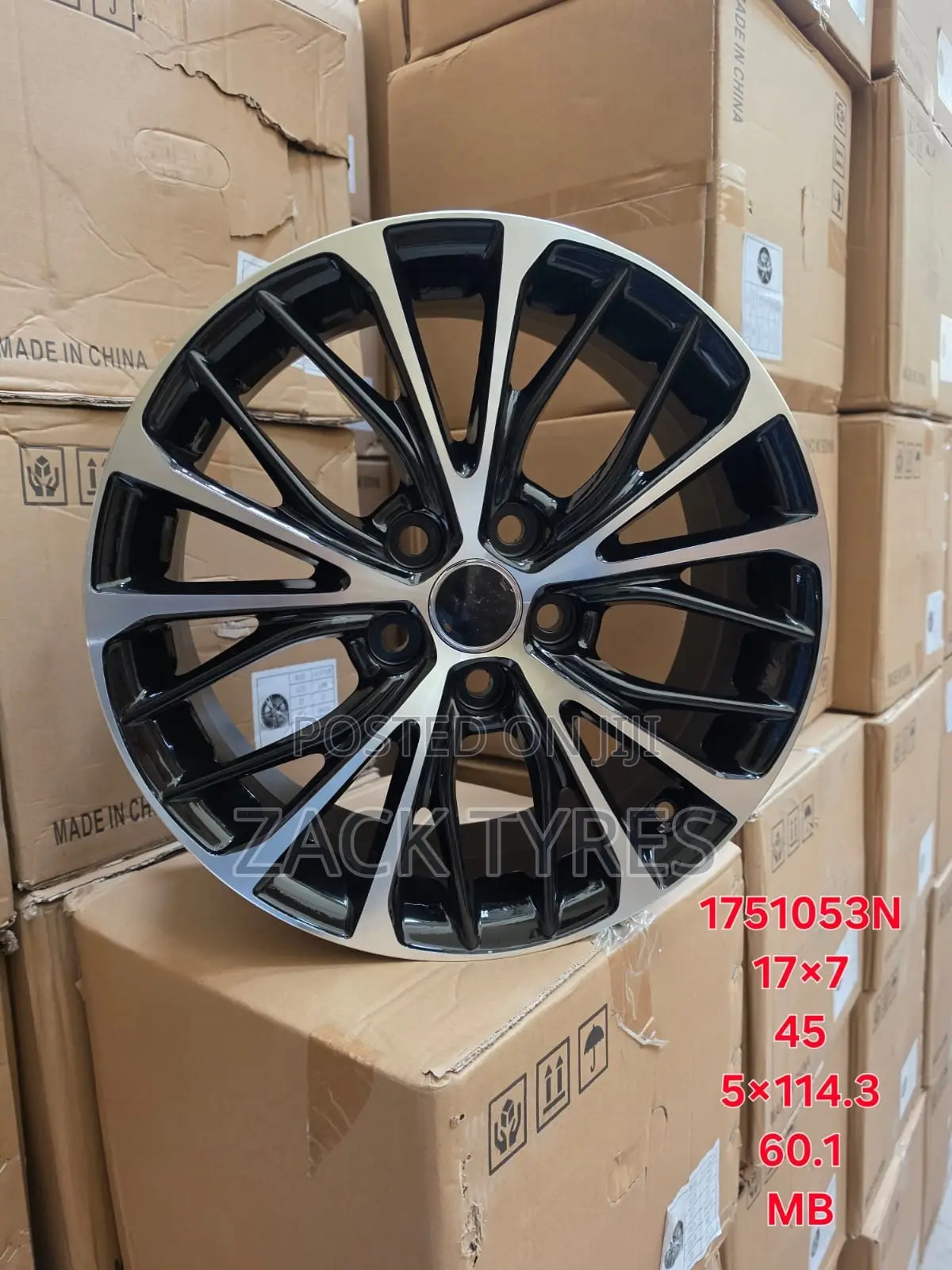 Rim Size 17 – 5-Hole Alloy Wheel