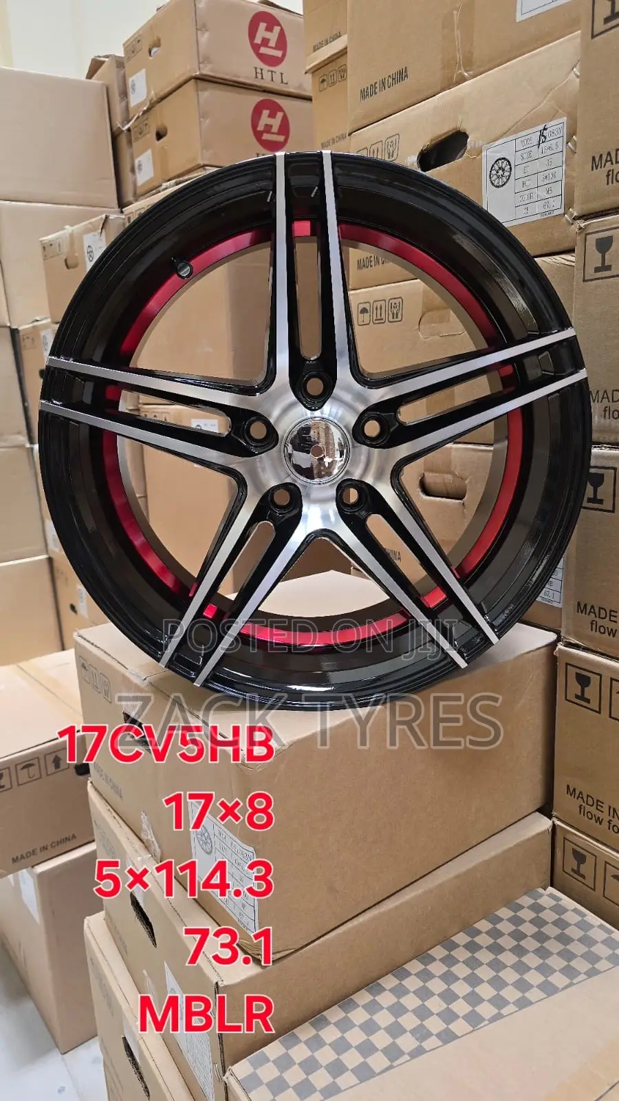 Rim Size 17 – 5-Hole Alloy Wheel