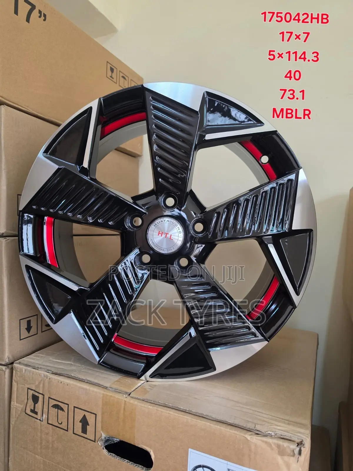 Rim Size 17 – 5-Hole Alloy Wheel